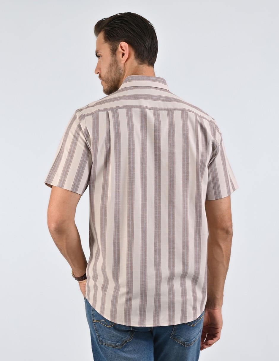 Camisa casual Yale manga corta para hombre