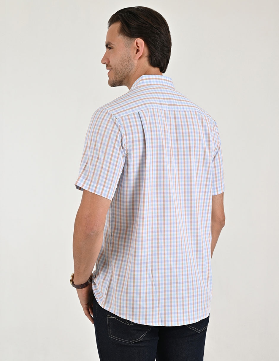 Camisa casual Yale manga corta para hombre