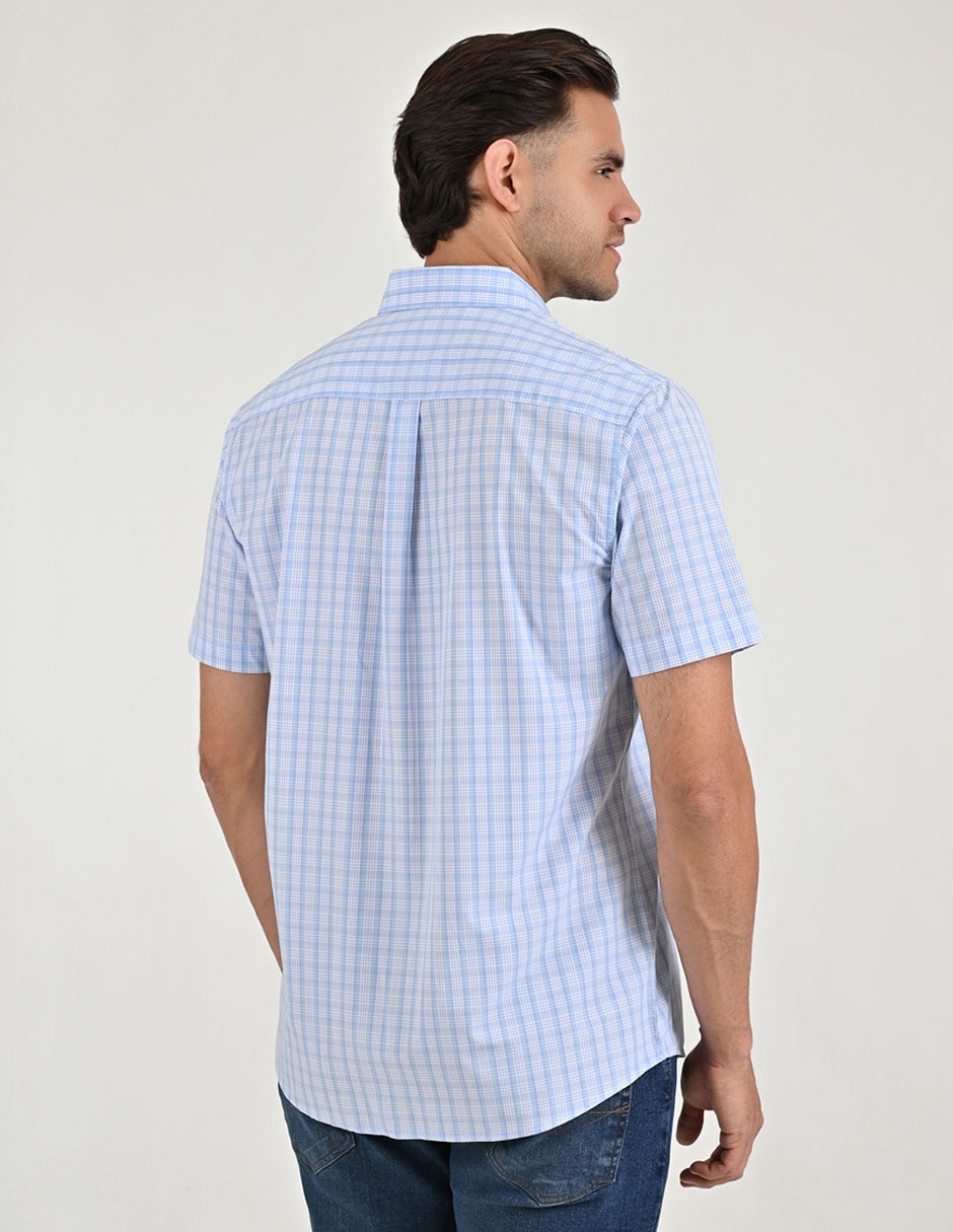 Camisa casual manga corta para hombre 2
