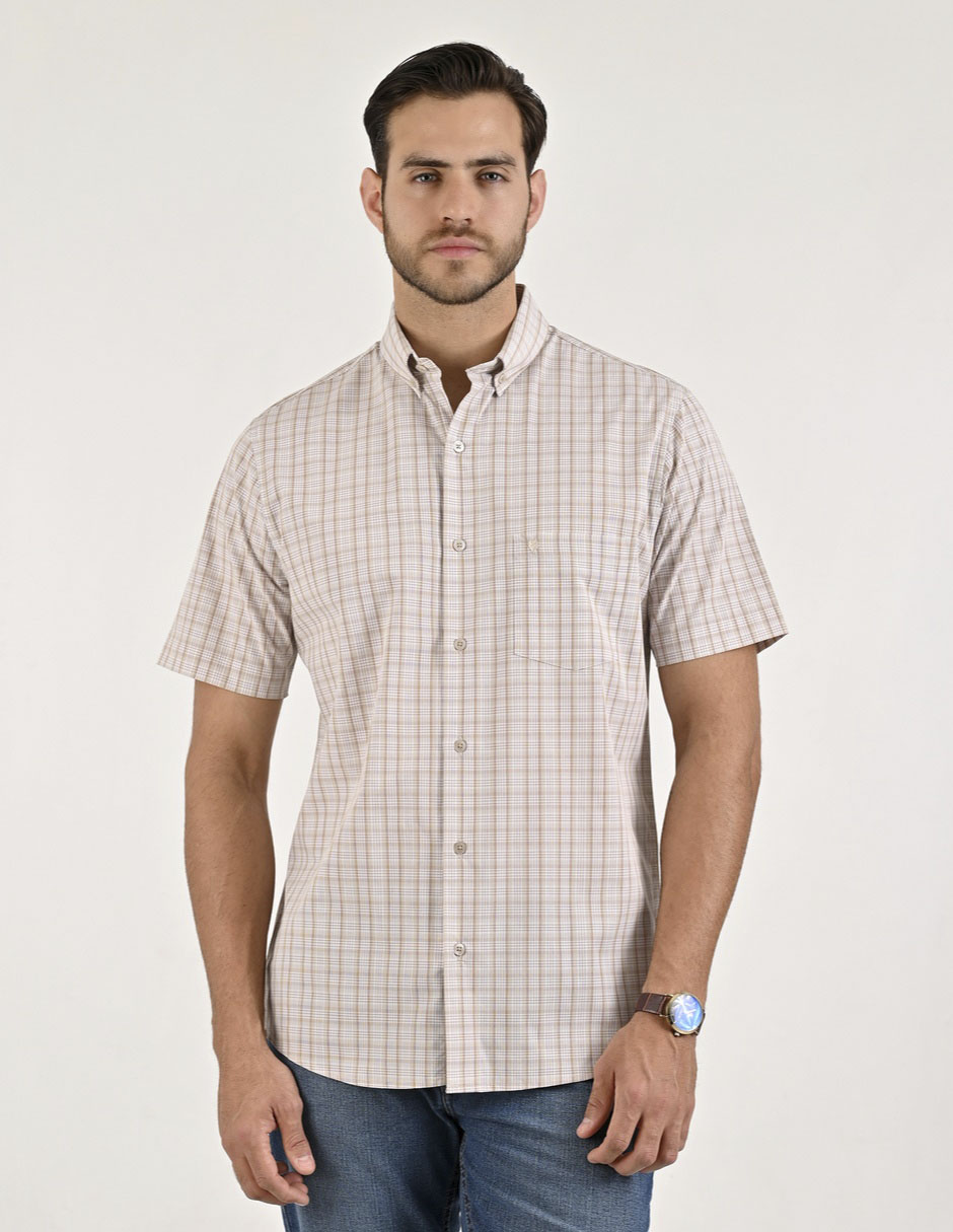 Camisa casual manga corta para hombre Camisa casual manga corta para hombre