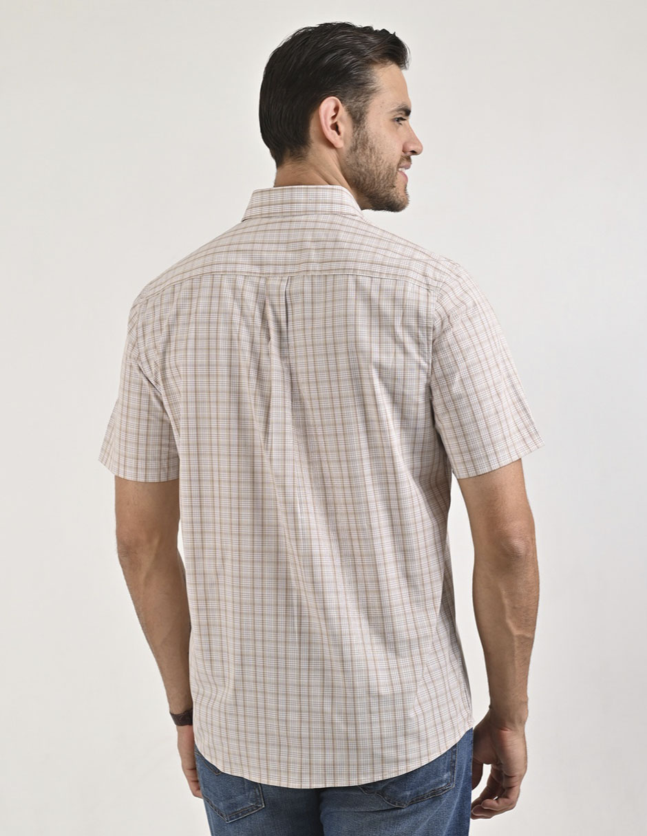 Camisa casual Yale manga corta para hombre