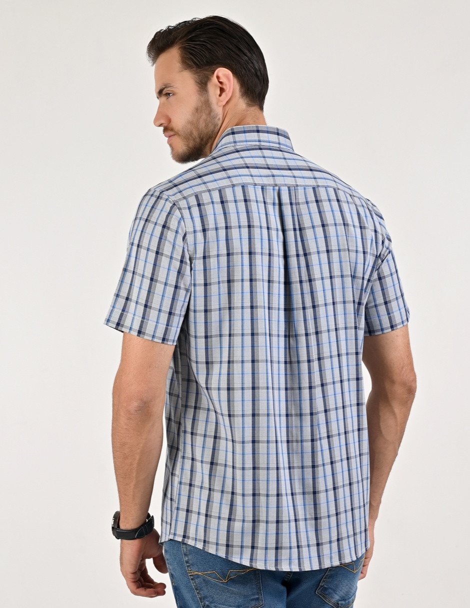 Camisa casual Yale manga corta para hombre