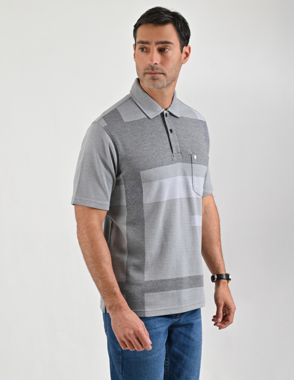 Playera tipo polo Yale para hombre