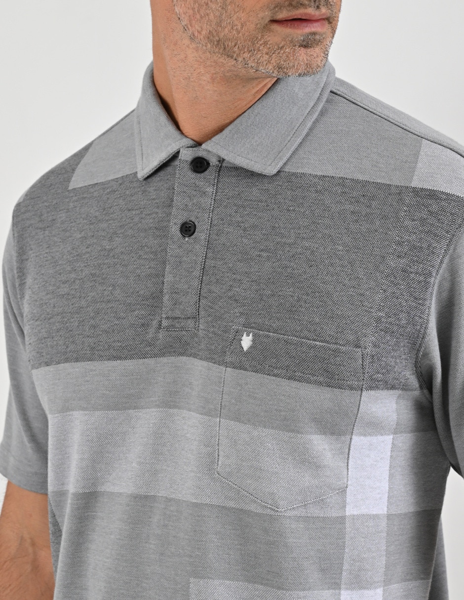 Playera tipo polo Yale para hombre