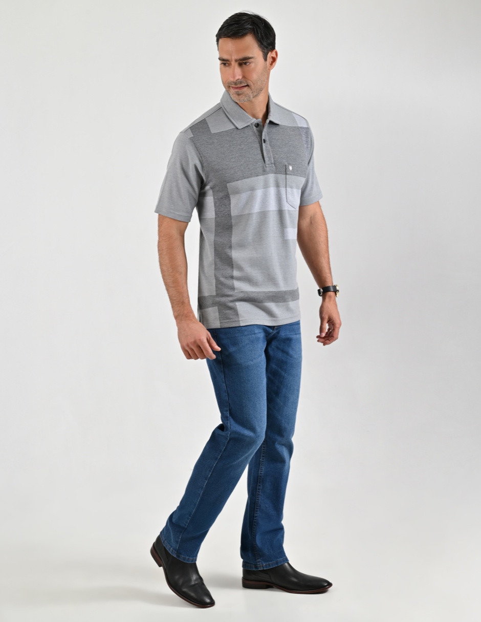 Playera tipo polo Yale para hombre