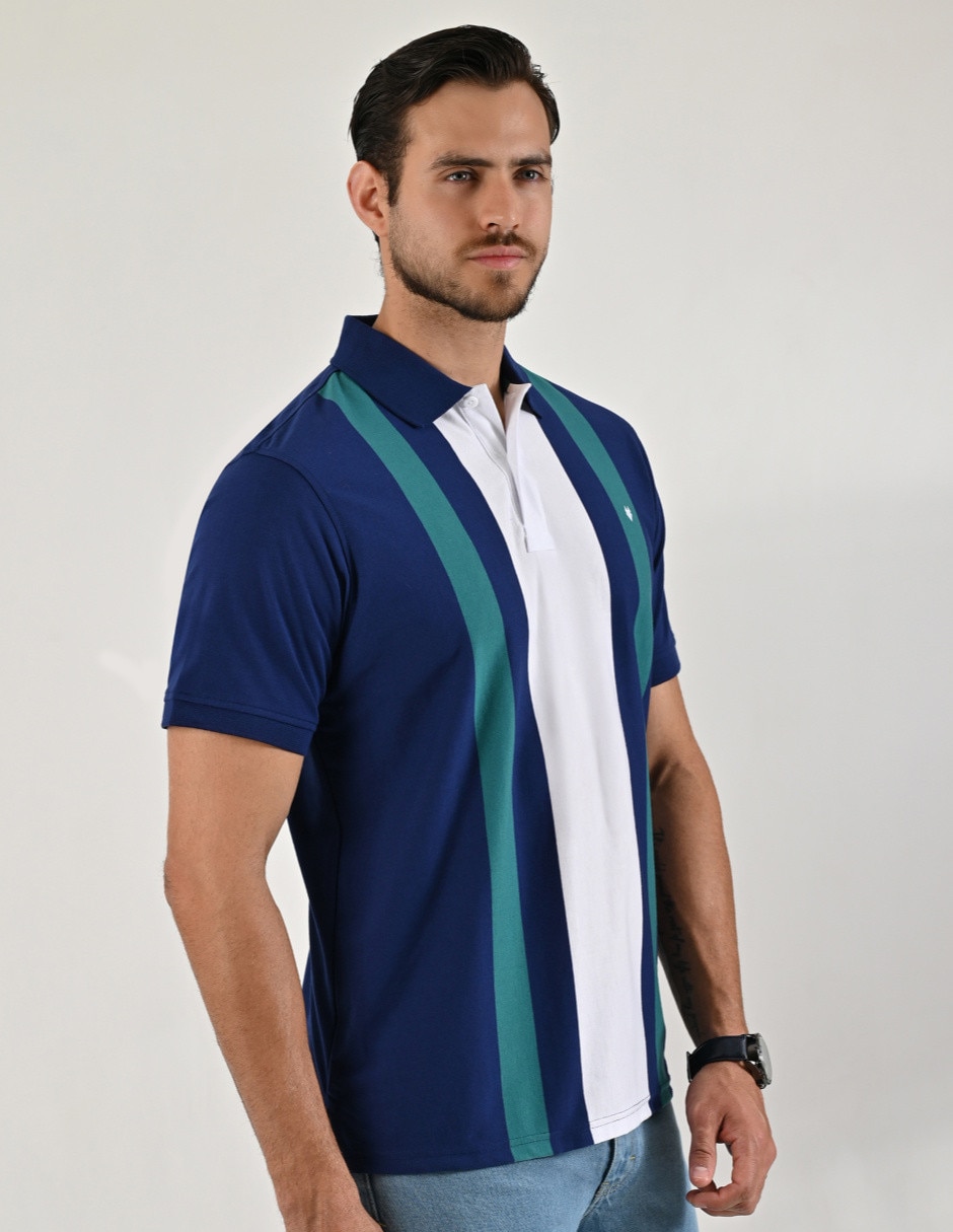 Playera tipo polo Yale para hombre