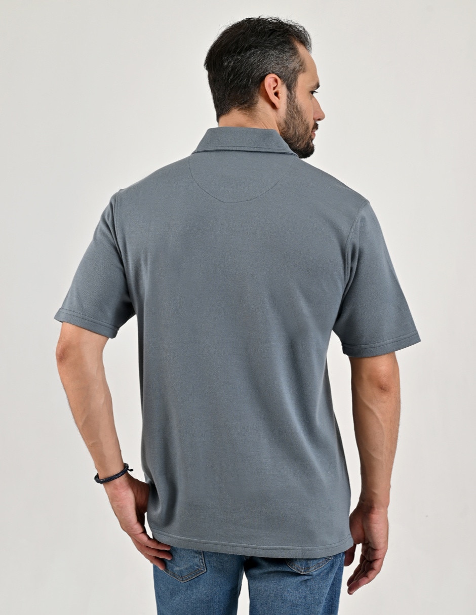 Playera tipo polo Yale para hombre