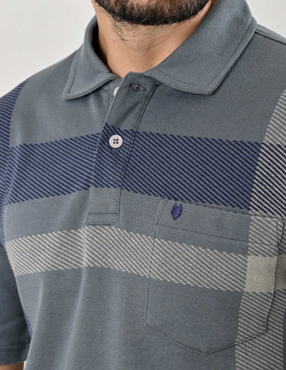 Playera tipo polo Yale para hombre