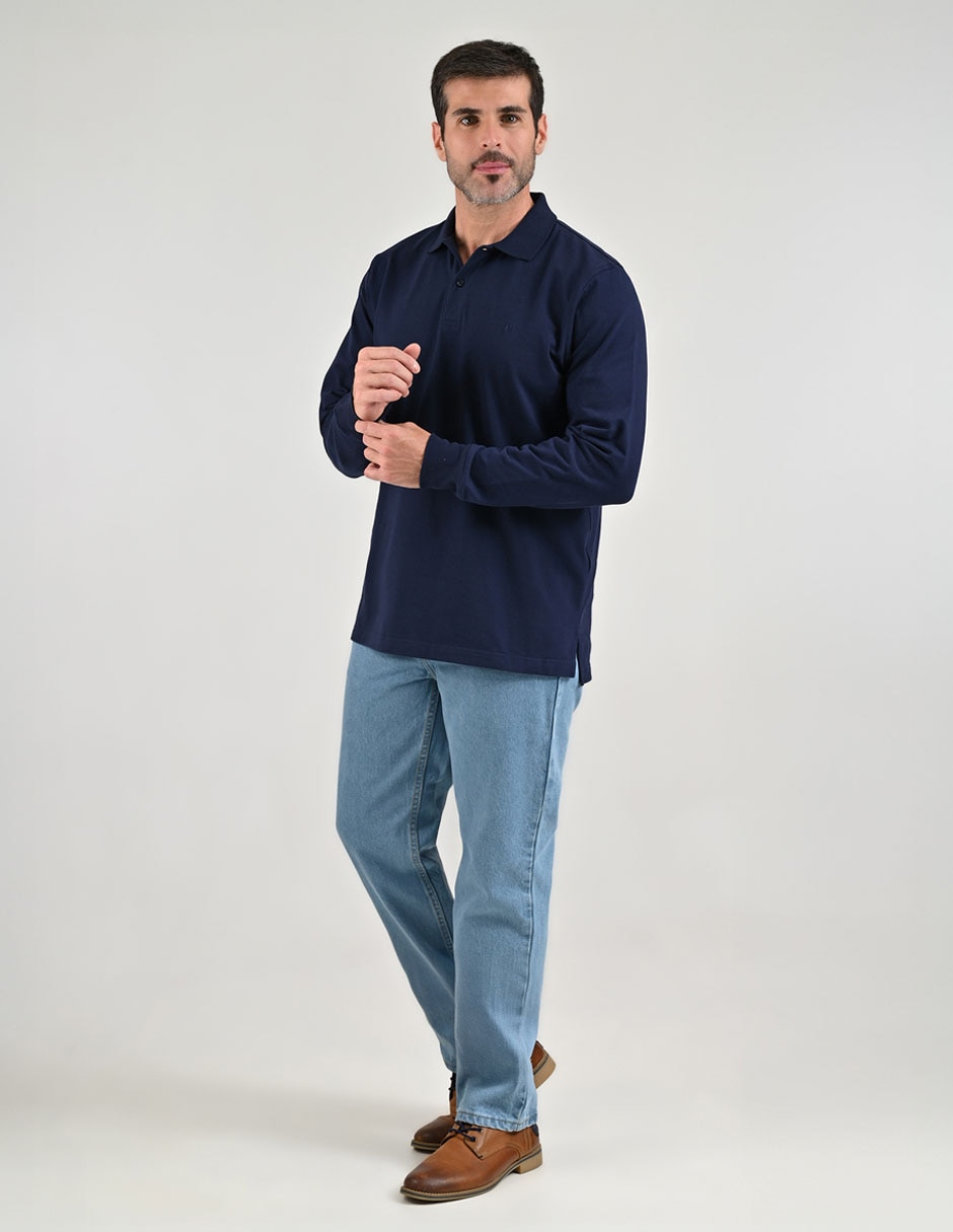 Playera tipo polo Yale para hombre