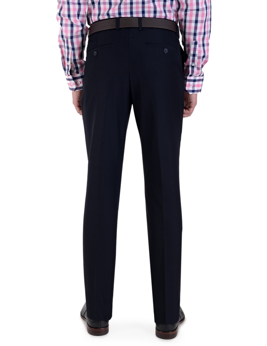 Pantalón de vestir regular para hombre 5