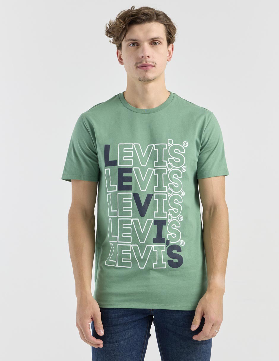 Playera cuello redondo para hombre
