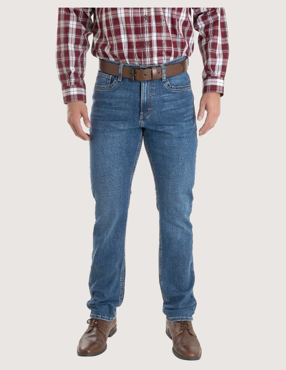 Jeans slim lavado stone wash para hombre Jeans slim lavado stone wash para hombre