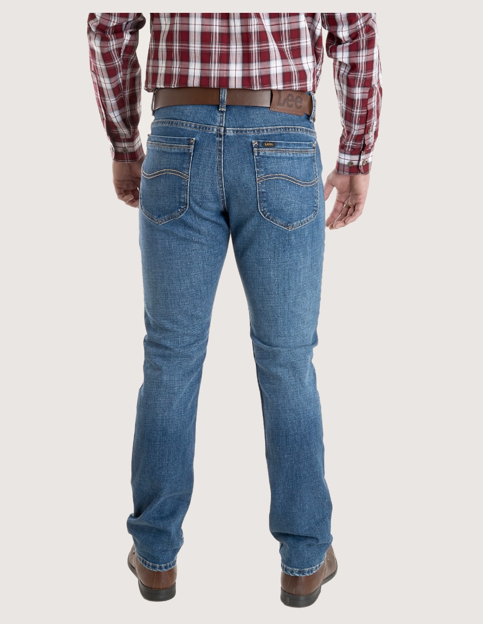 Jeans slim lavado stone wash para hombre