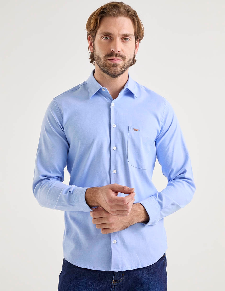 Camisa casual manga larga para hombre Camisa casual manga larga para hombre