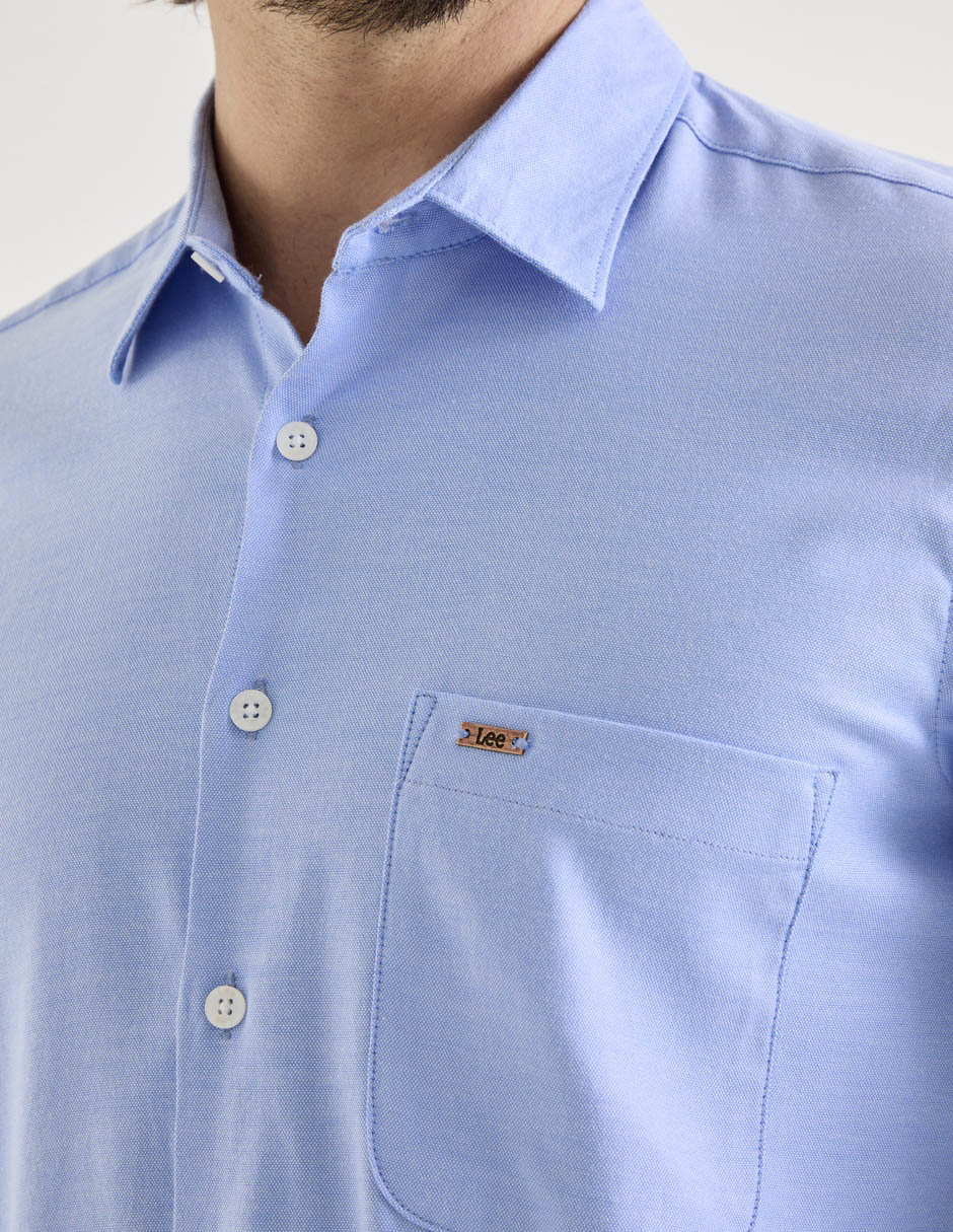 Camisa casual Lee manga larga para hombre