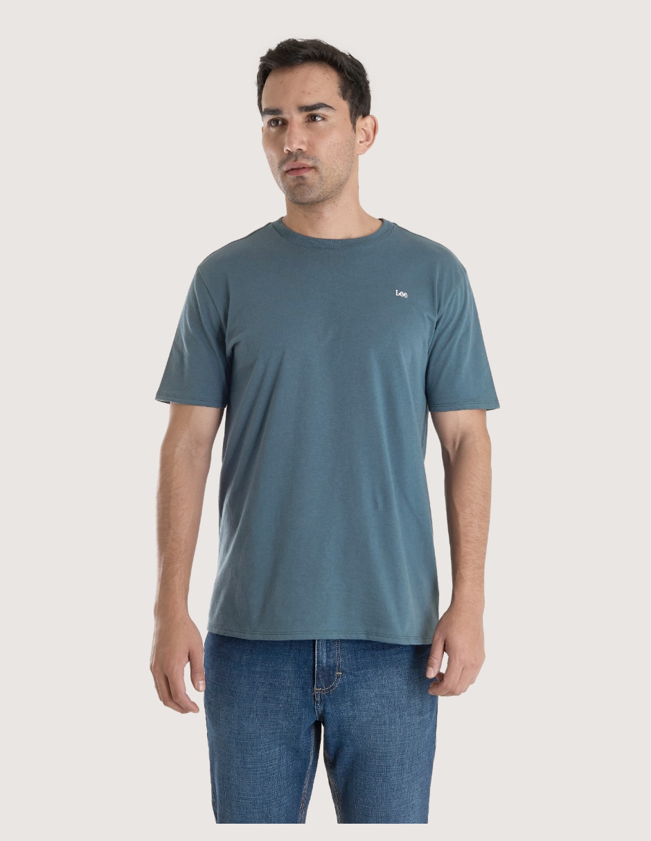 Playera cuello redondo para hombre
