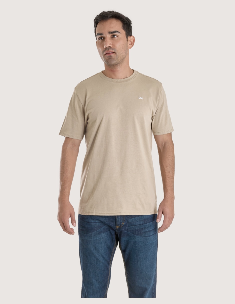 Playera cuello redondo para hombre