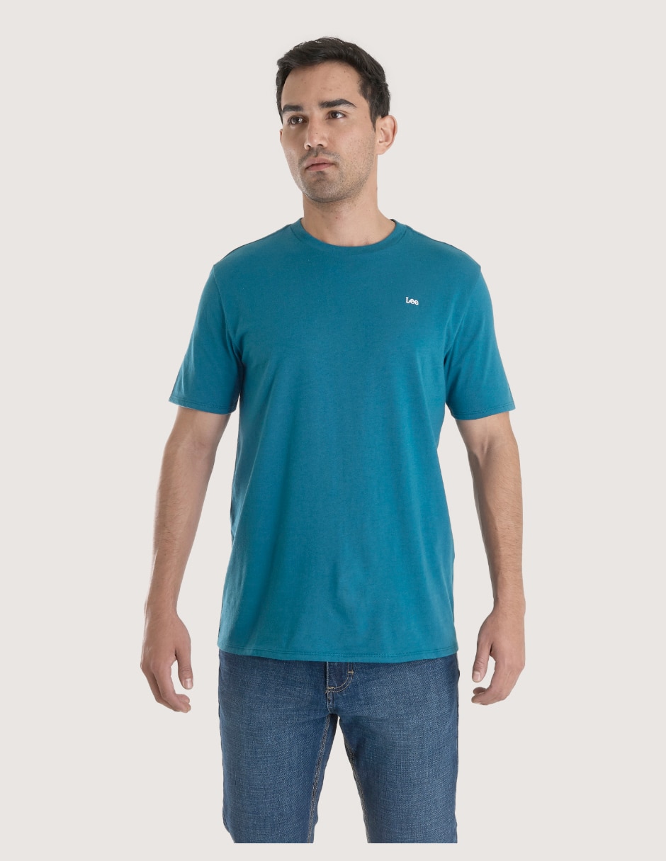 Playera cuello redondo para hombre