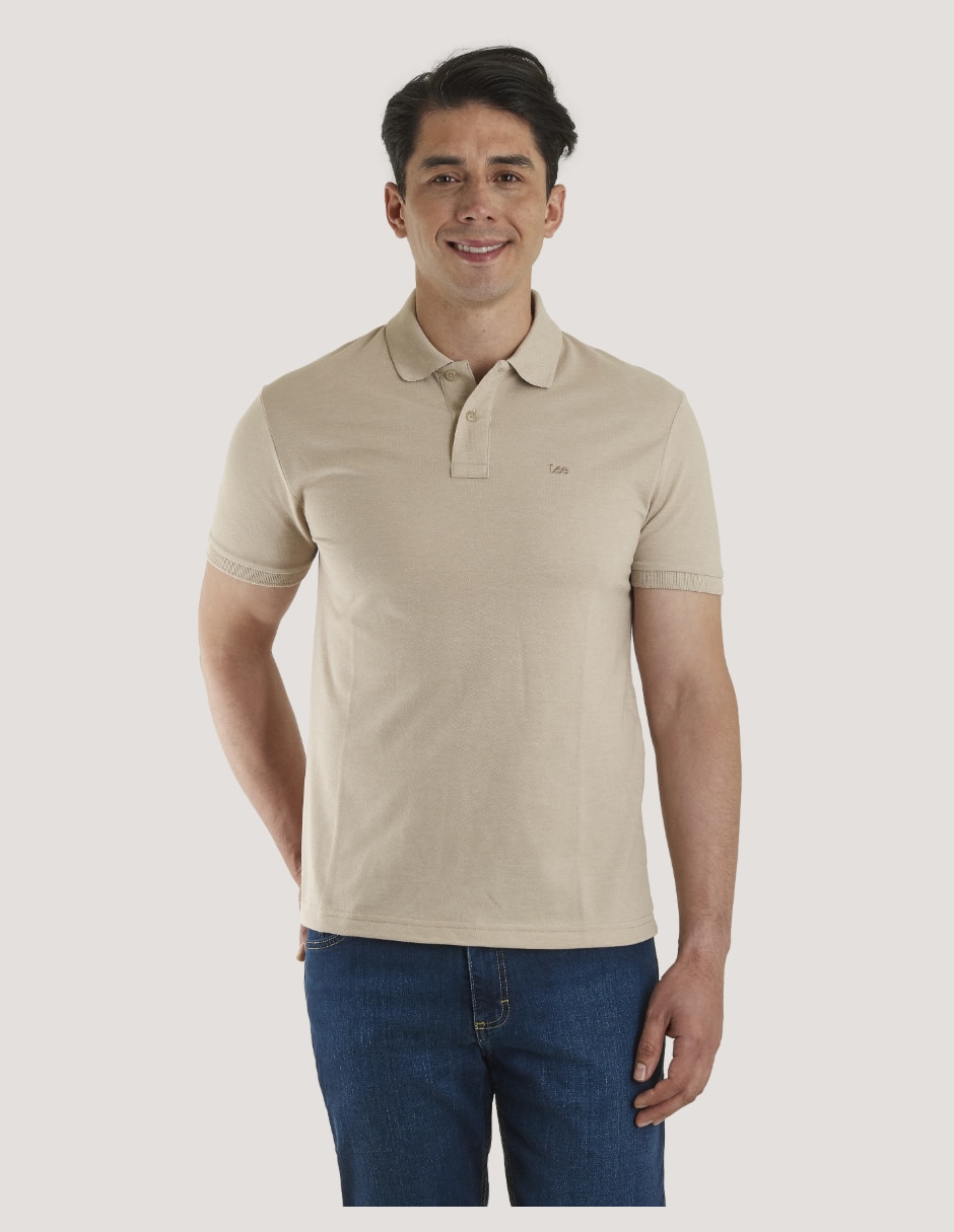 Playera tipo polo Lee para hombre