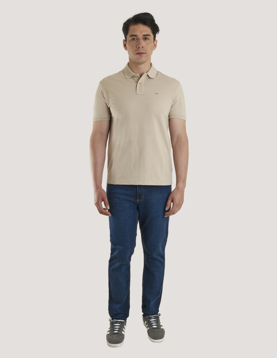 Playera tipo polo Lee para hombre