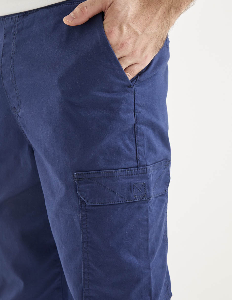 Pantalón jogger straight Lee de gabardina para hombre