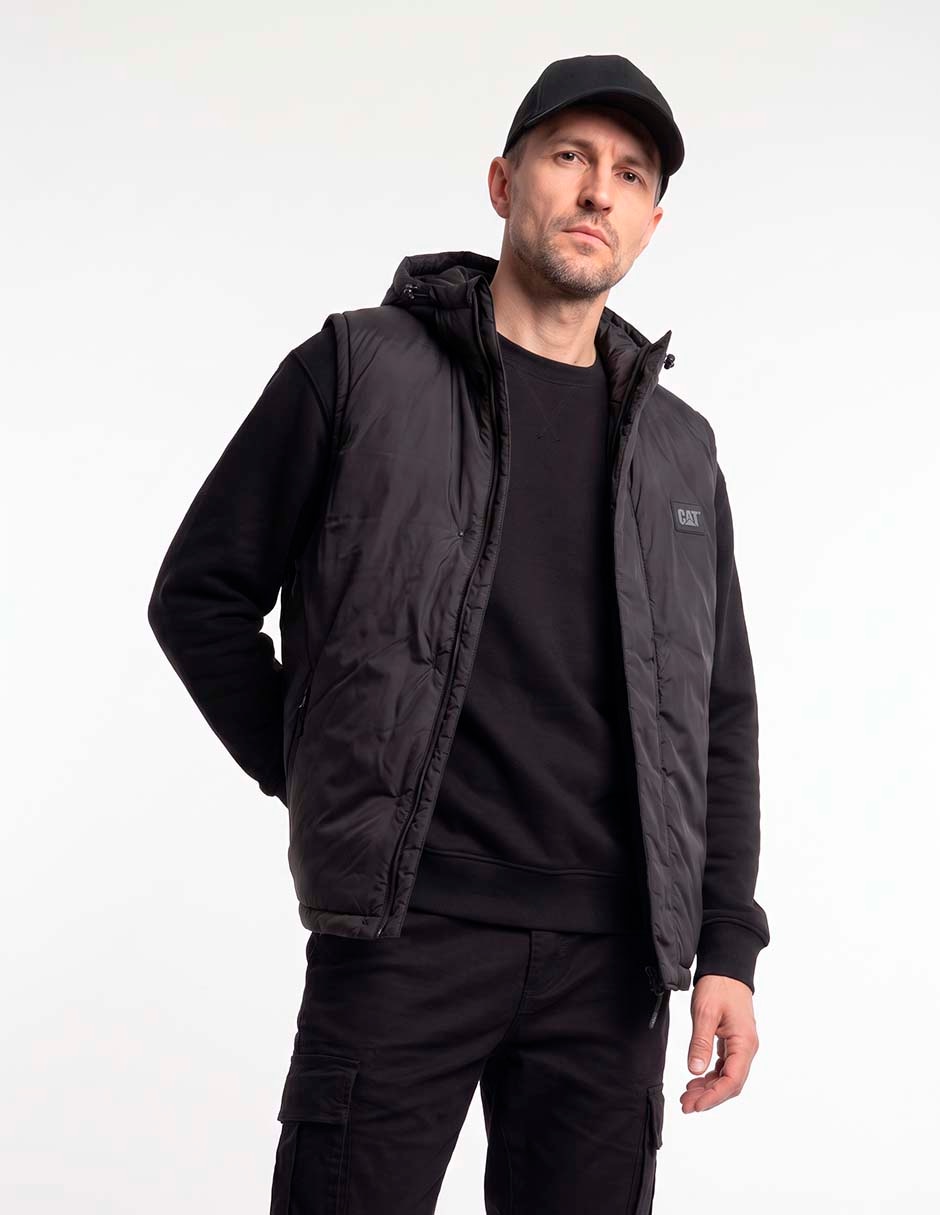 chaleco con capucha para hombre 3