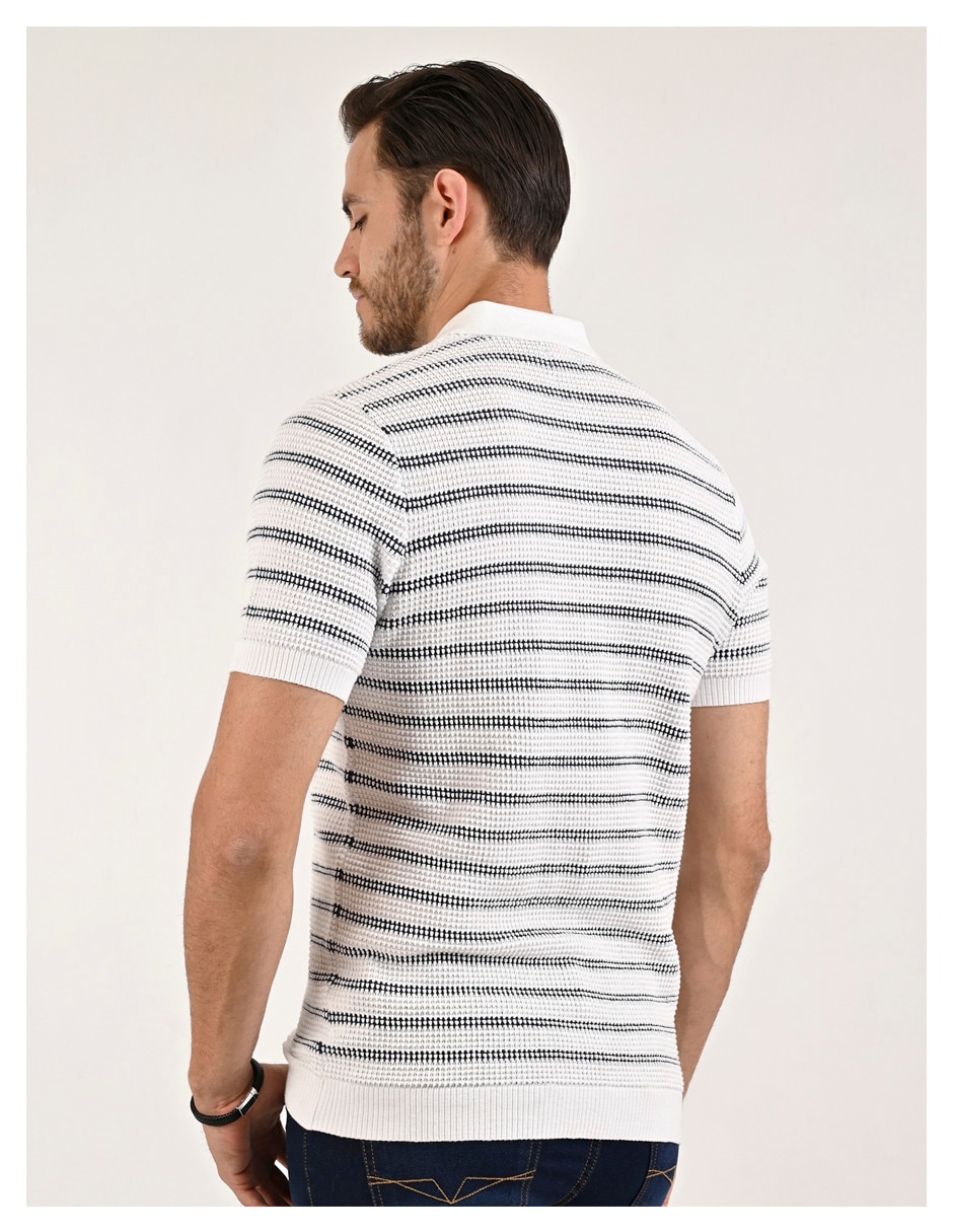 Playera tipo polo Yale para hombre