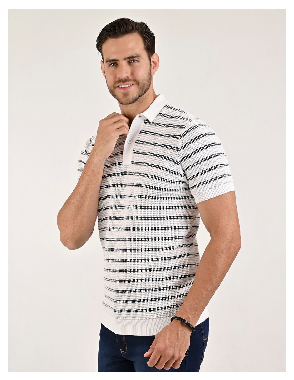 Playera tipo polo Yale para hombre