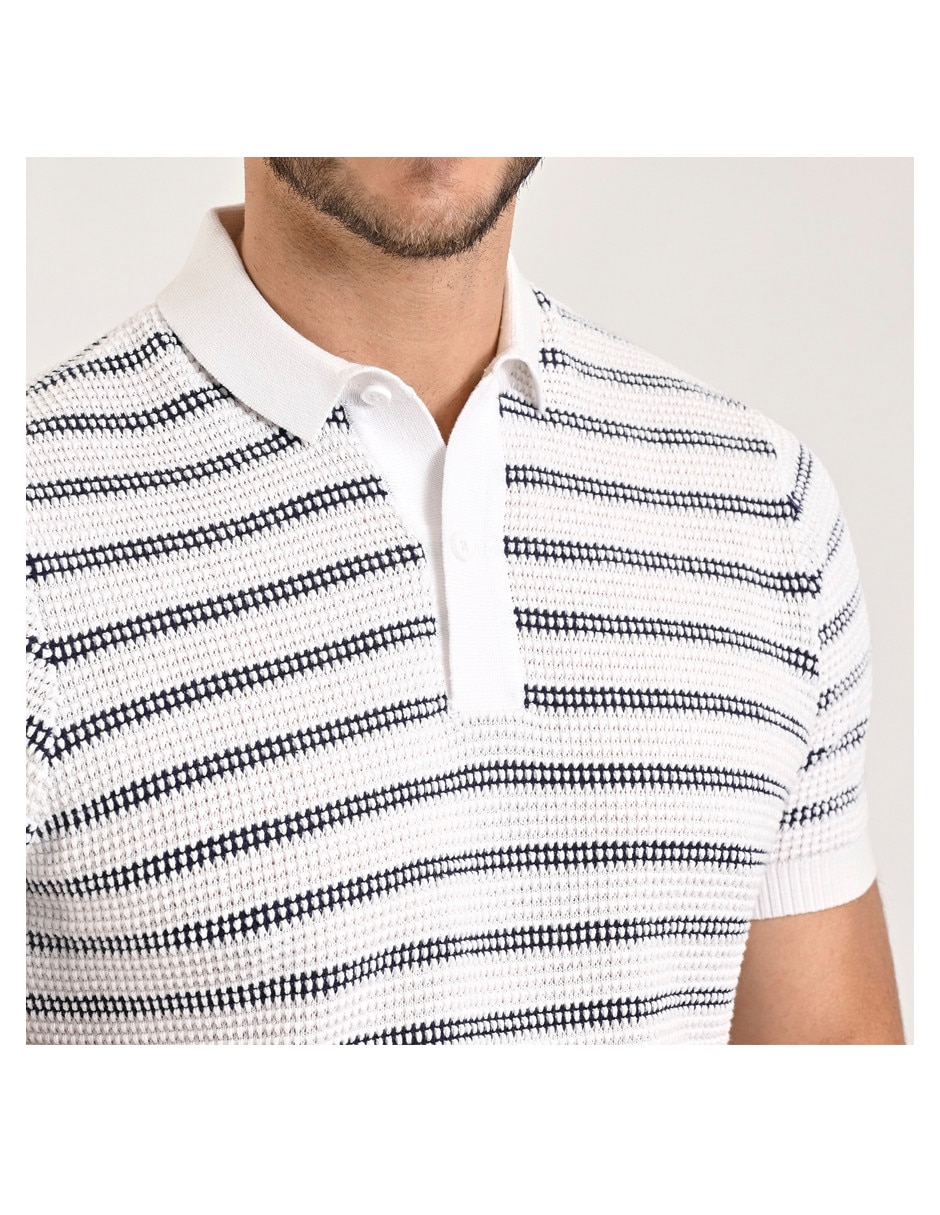 Playera tipo polo Yale para hombre