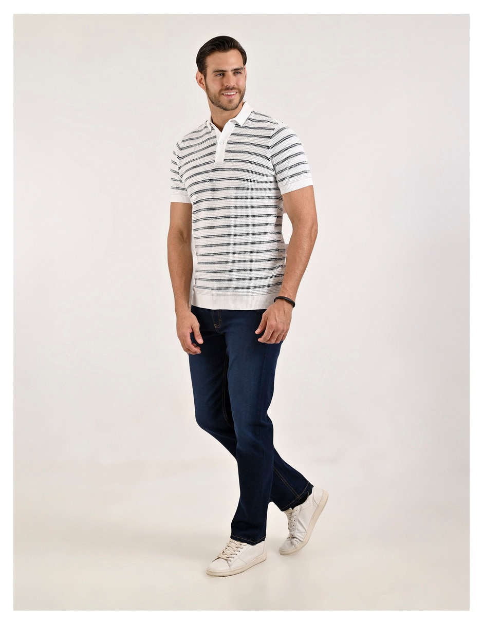 Playera tipo polo Yale para hombre