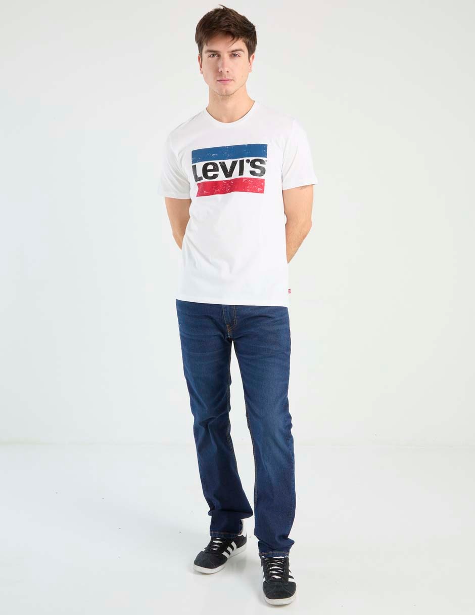 Jeans slim Levi´s lavado whisker para hombre