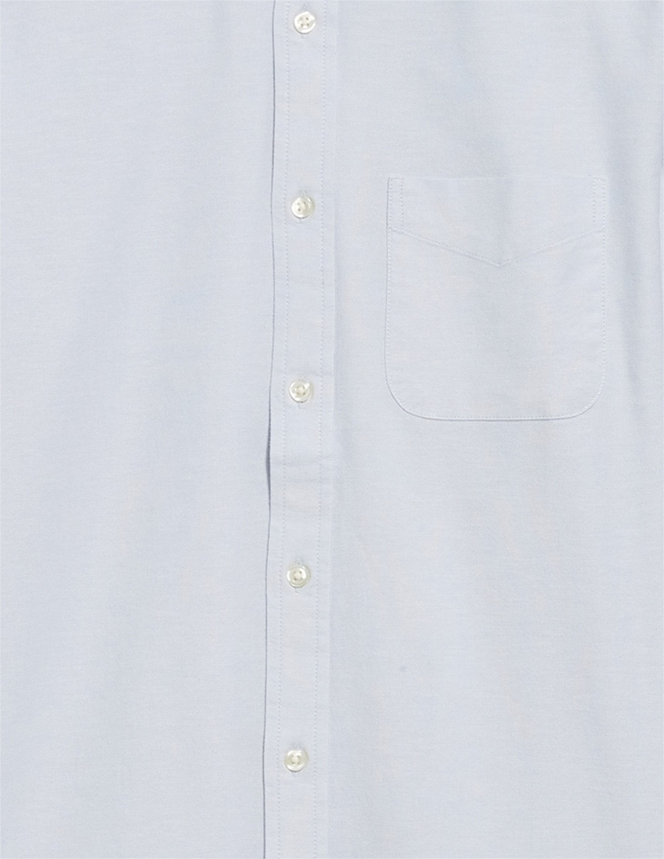 Camisa casual de algodón manga larga para hombre 4