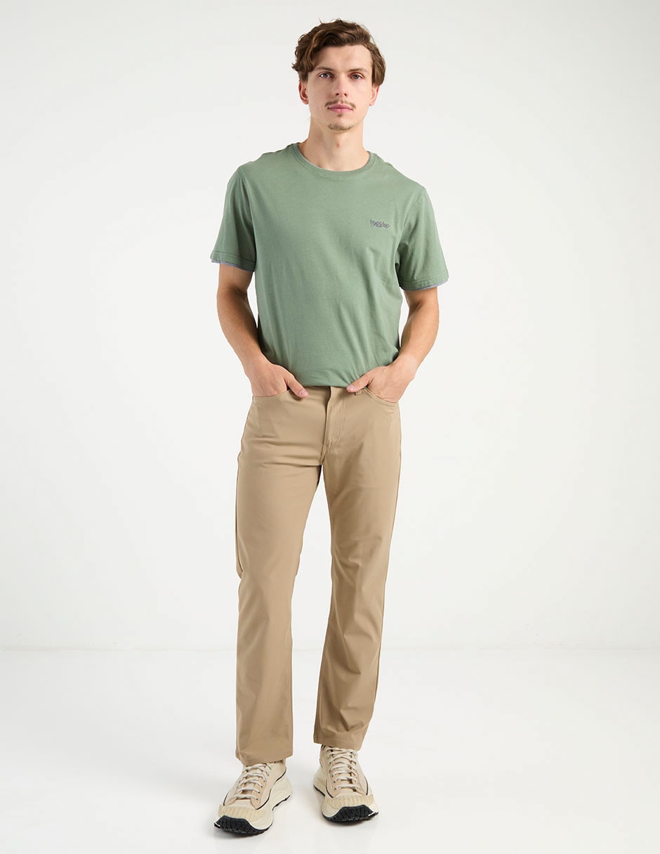 Pantalón casual straight Levi´s de algodón para hombre