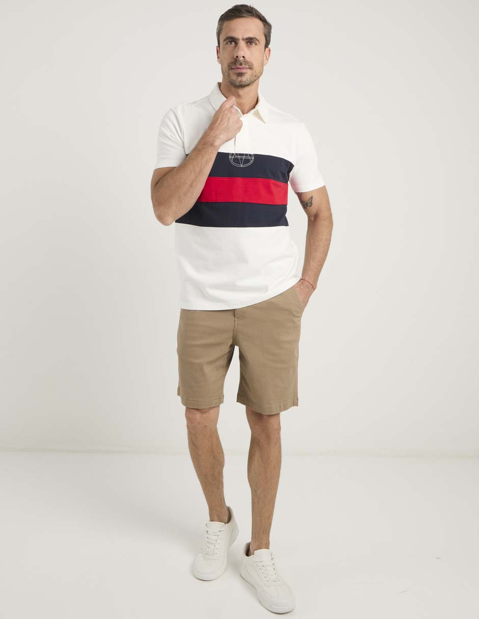 Bermuda de gabardina para hombre 5