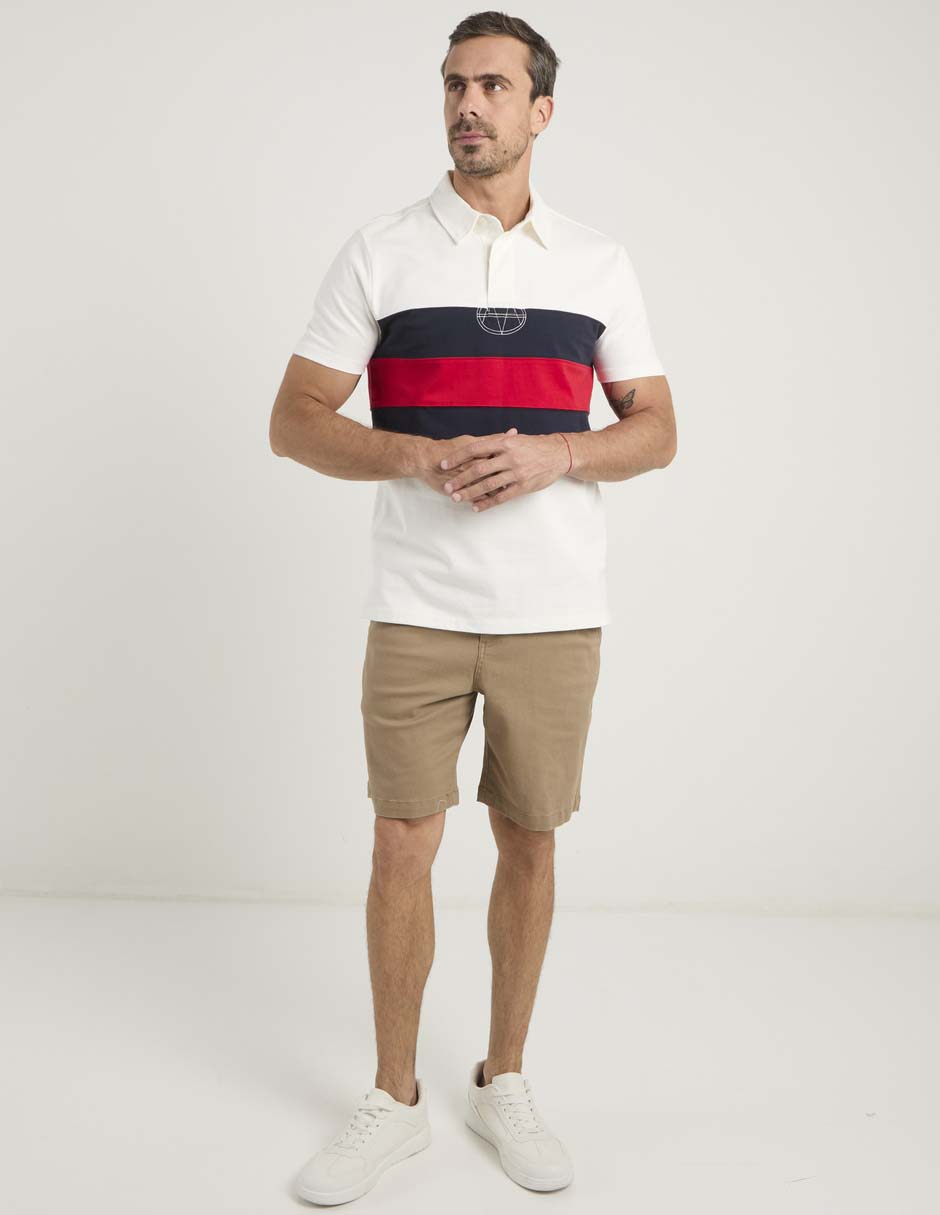Bermuda de gabardina para hombre 4