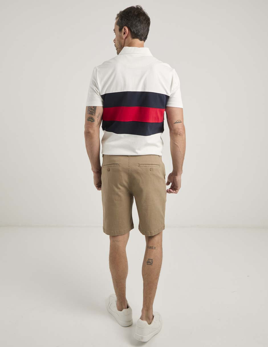 Bermuda de gabardina para hombre 6
