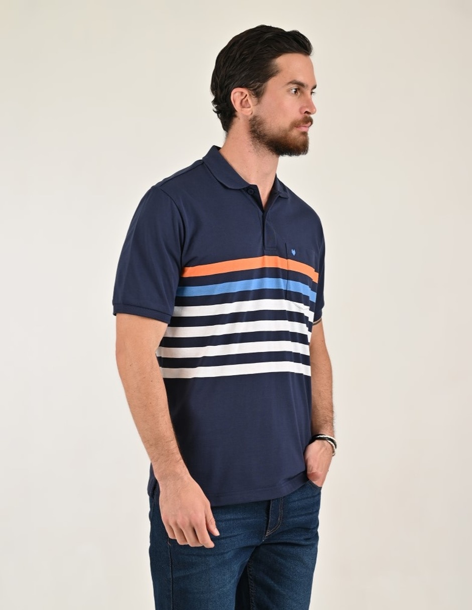 Playera tipo polo Yale para hombre