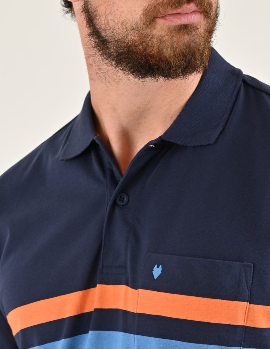 Playera tipo polo Yale para hombre