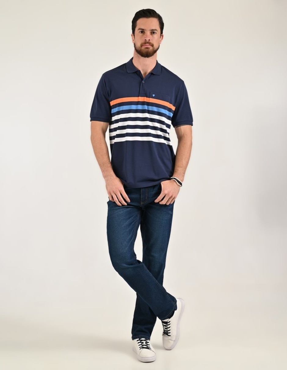 Playera tipo polo Yale para hombre