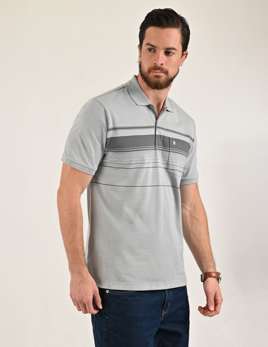 Playera tipo polo Yale para hombre