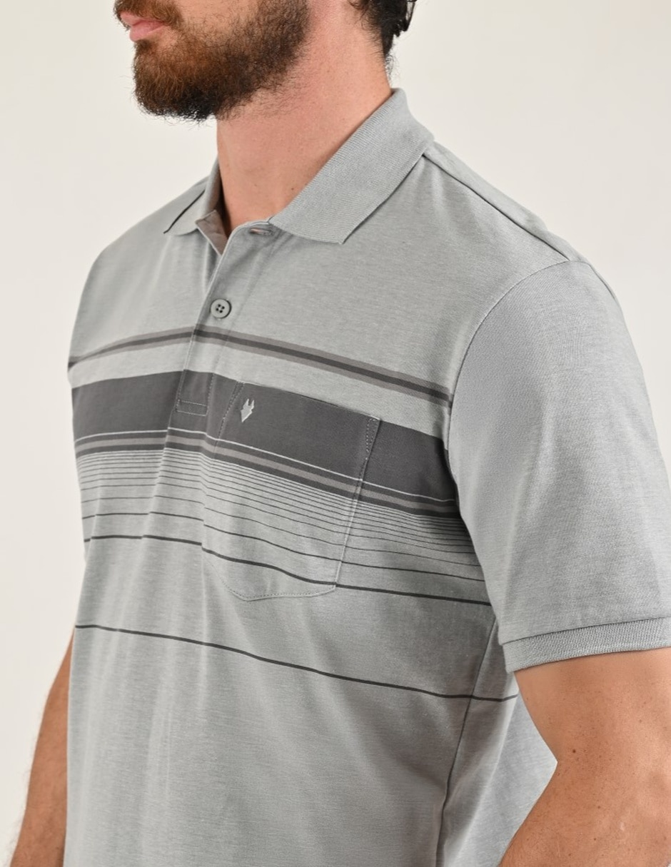 Playera tipo polo Yale para hombre