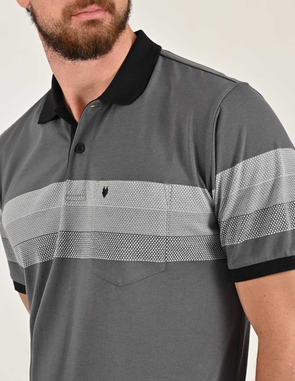 Playera tipo polo Yale para hombre
