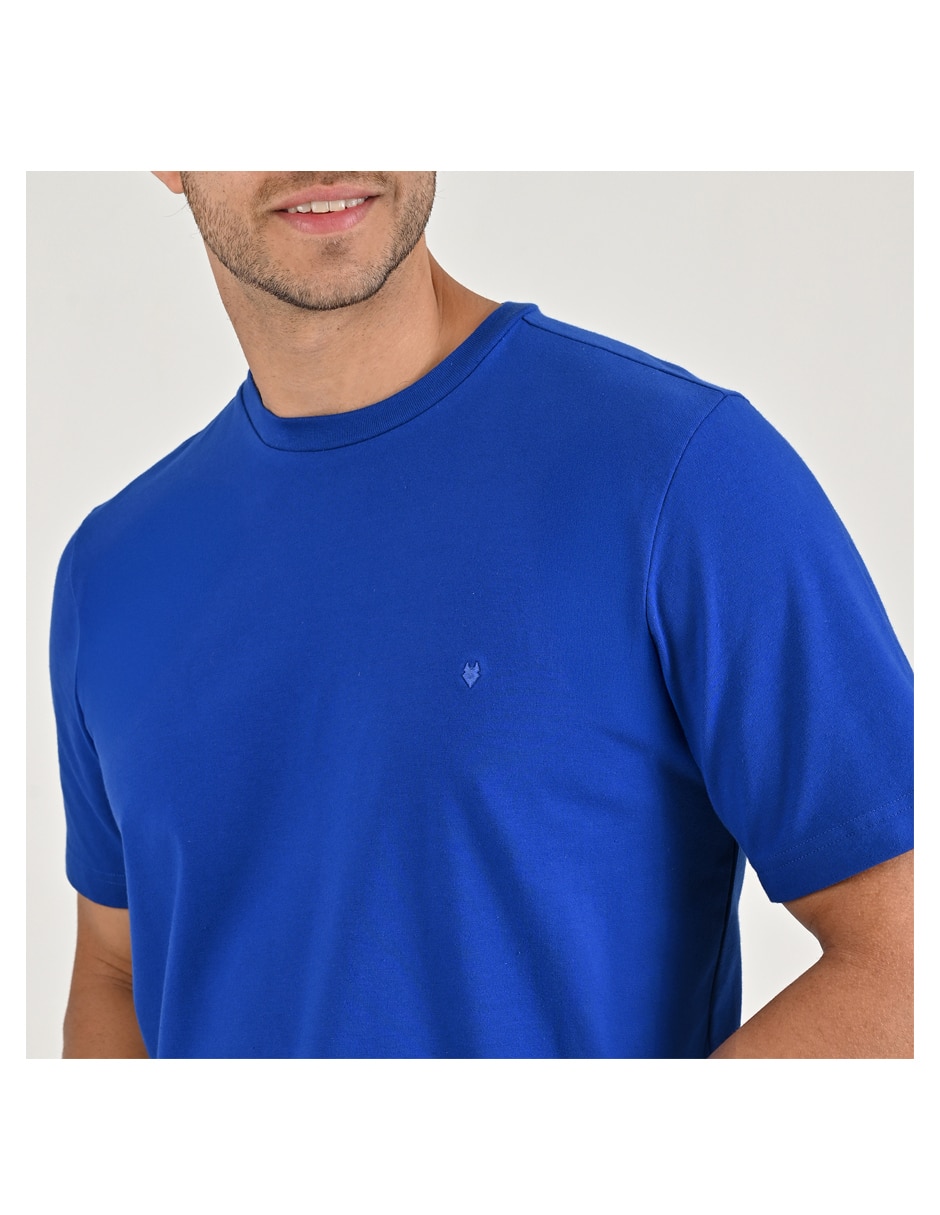 Playera cuello redondo para hombre 4