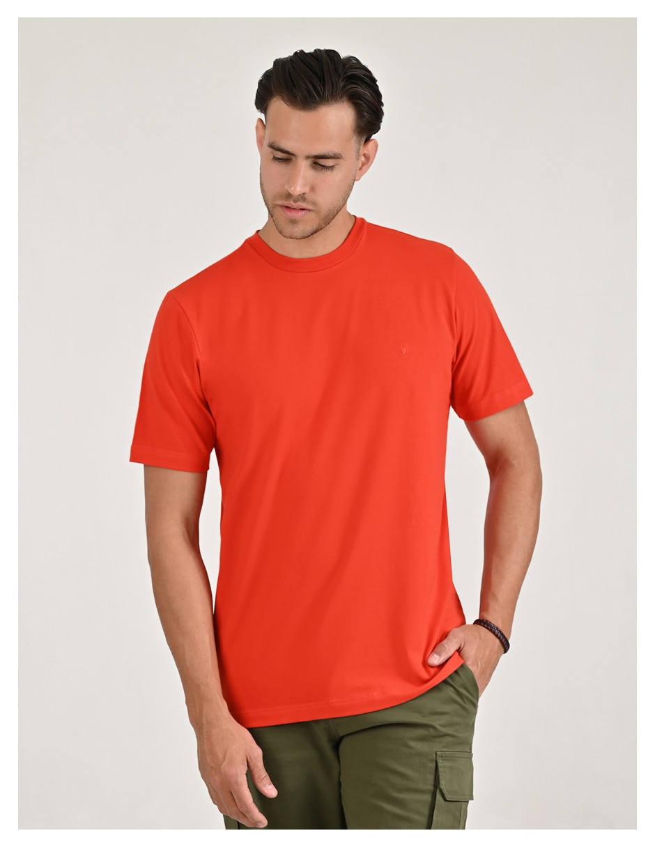 Playera Yale cuello redondo para hombre
