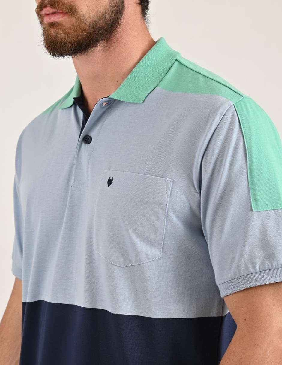Playera tipo polo Yale para hombre