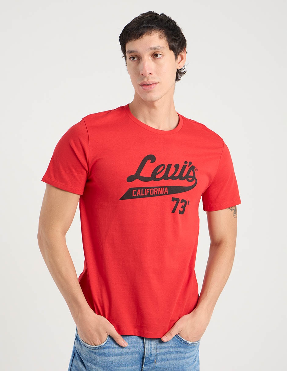 Playera cuello redondo para hombre