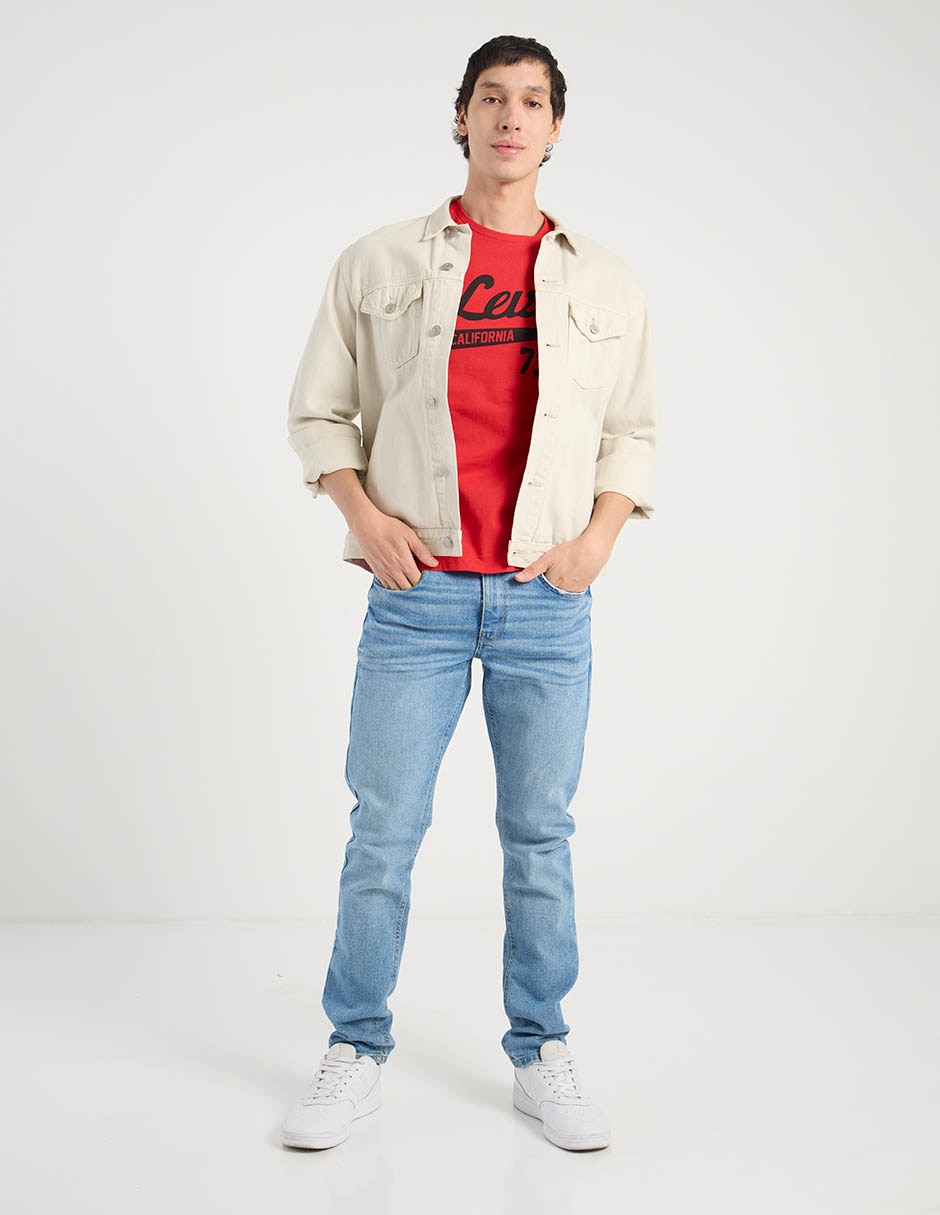 Playera cuello redondo para hombre