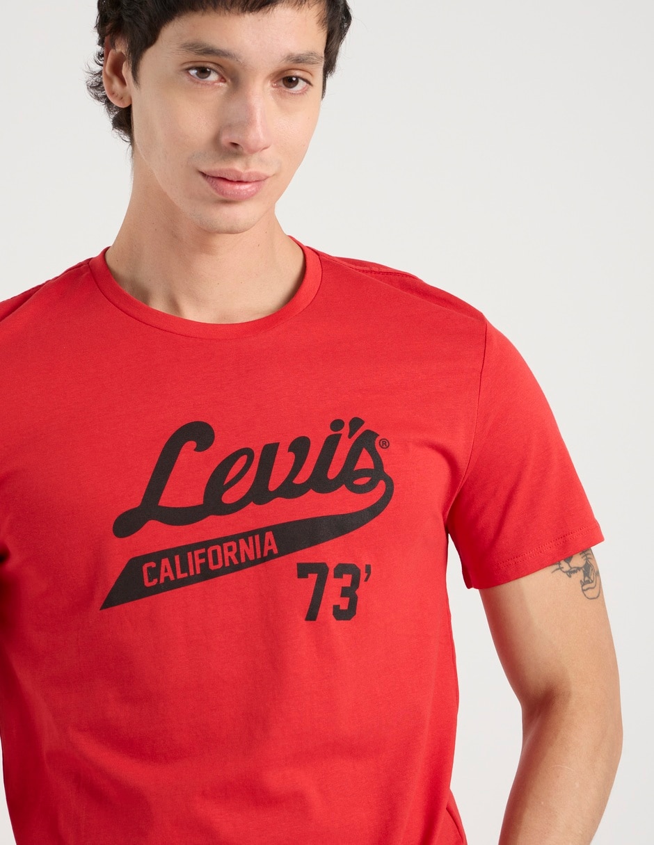 Playera cuello redondo para hombre