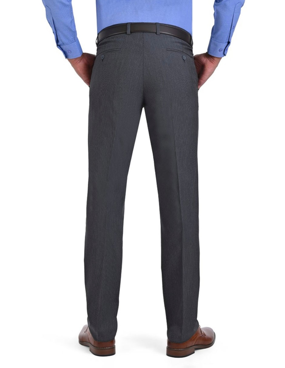 Pantalón de vestir slim de algodón para hombre 4