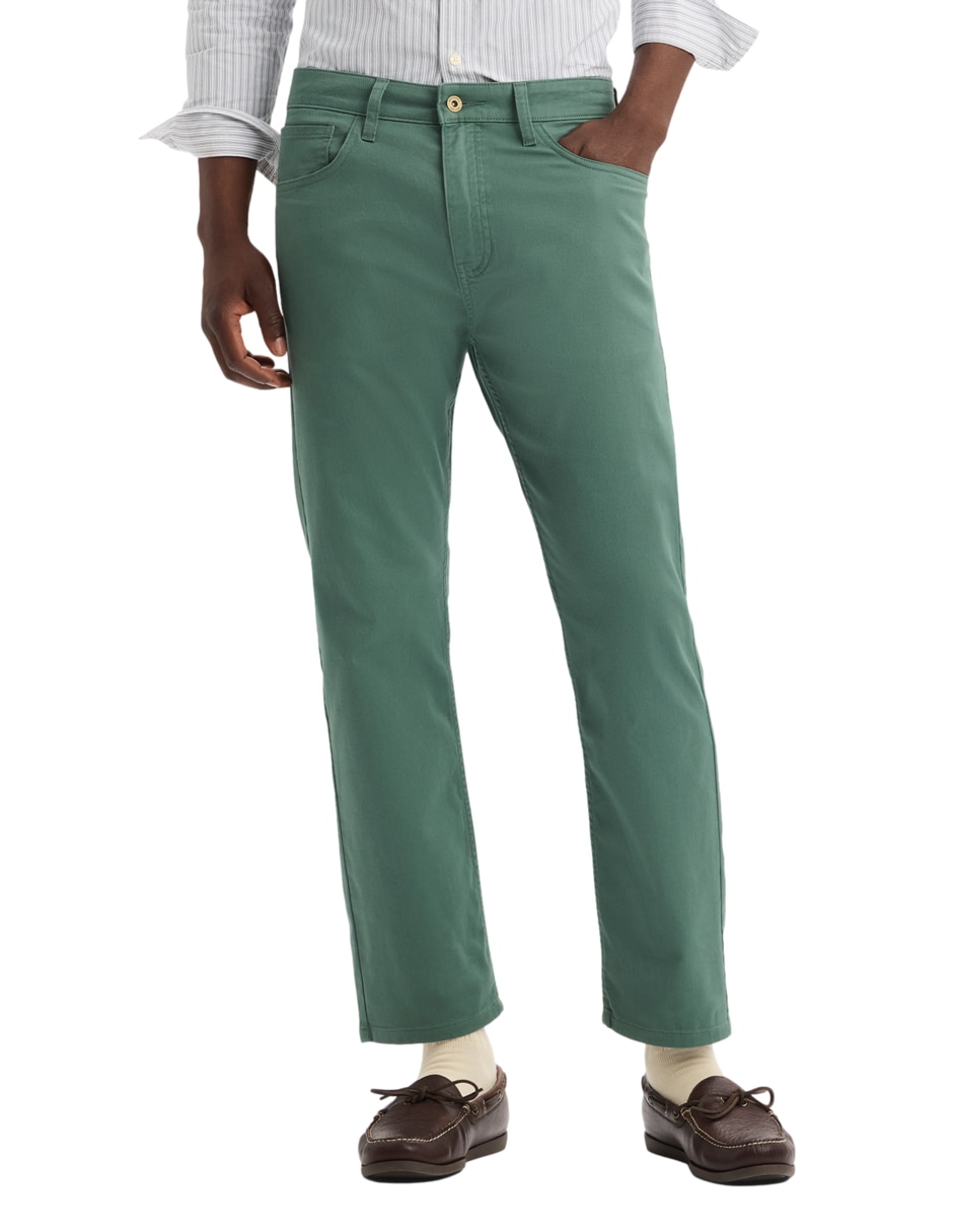 Pantalón recto Dockers de algodón para hombre
